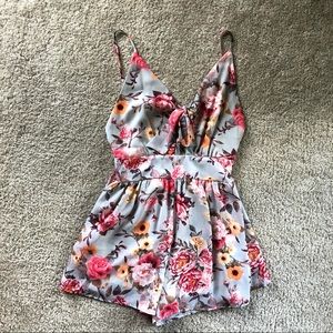 Pitaya Floral Romper
